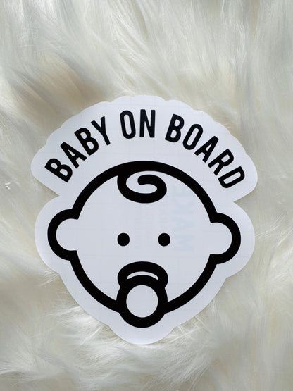 Baby on Board Vinyl Decals