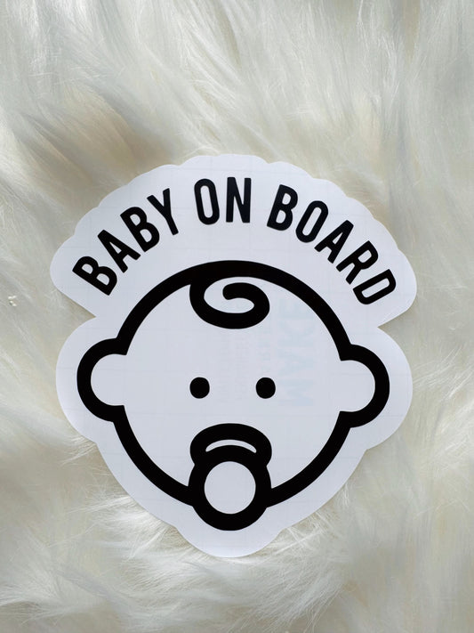 Baby on Board Vinyl Decals