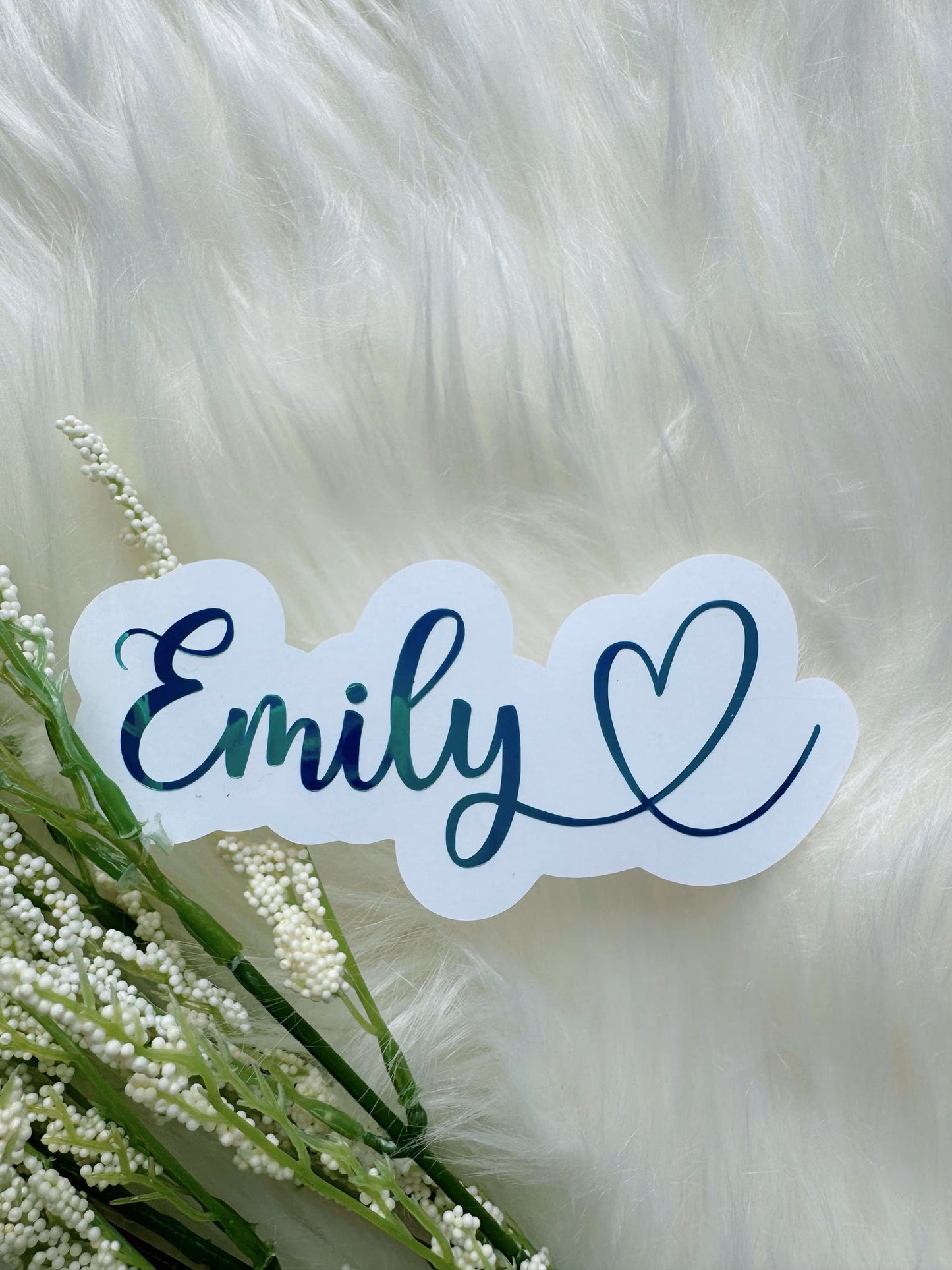 Custom Heart Vinyl Decals